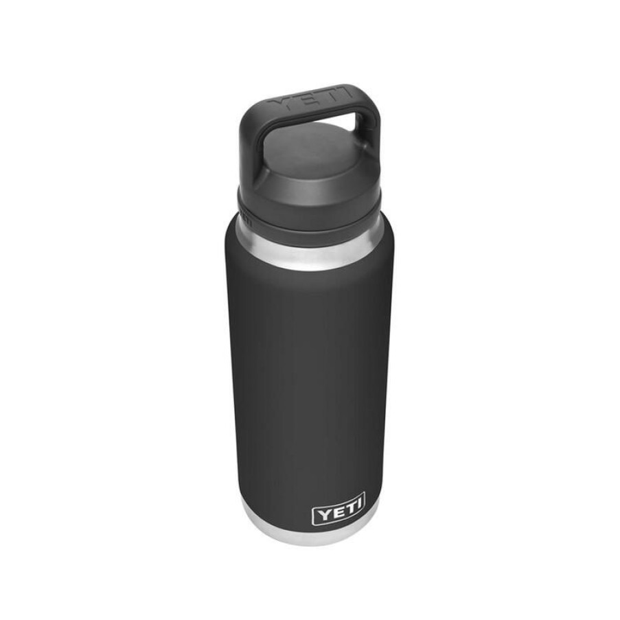 Home And Decor * | Outlet Yeti Rambler 36 Oz Black Bpa Free Bottle With Chug Cap