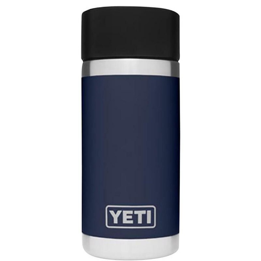 Home And Decor * | Promo Yeti Rambler 12 Oz Navy Bpa Free Bottle With Hotshot Cap