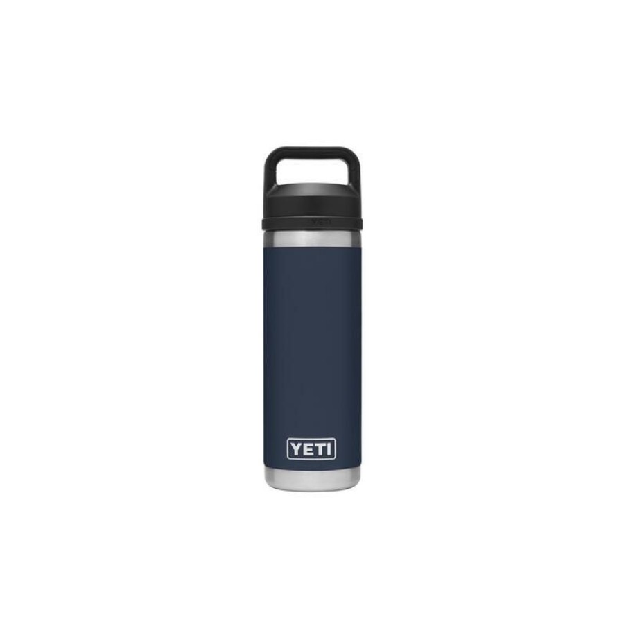 Home And Decor * | Hot Sale Yeti Rambler 18 Oz Navy Bpa Free Bottle With Chug Cap