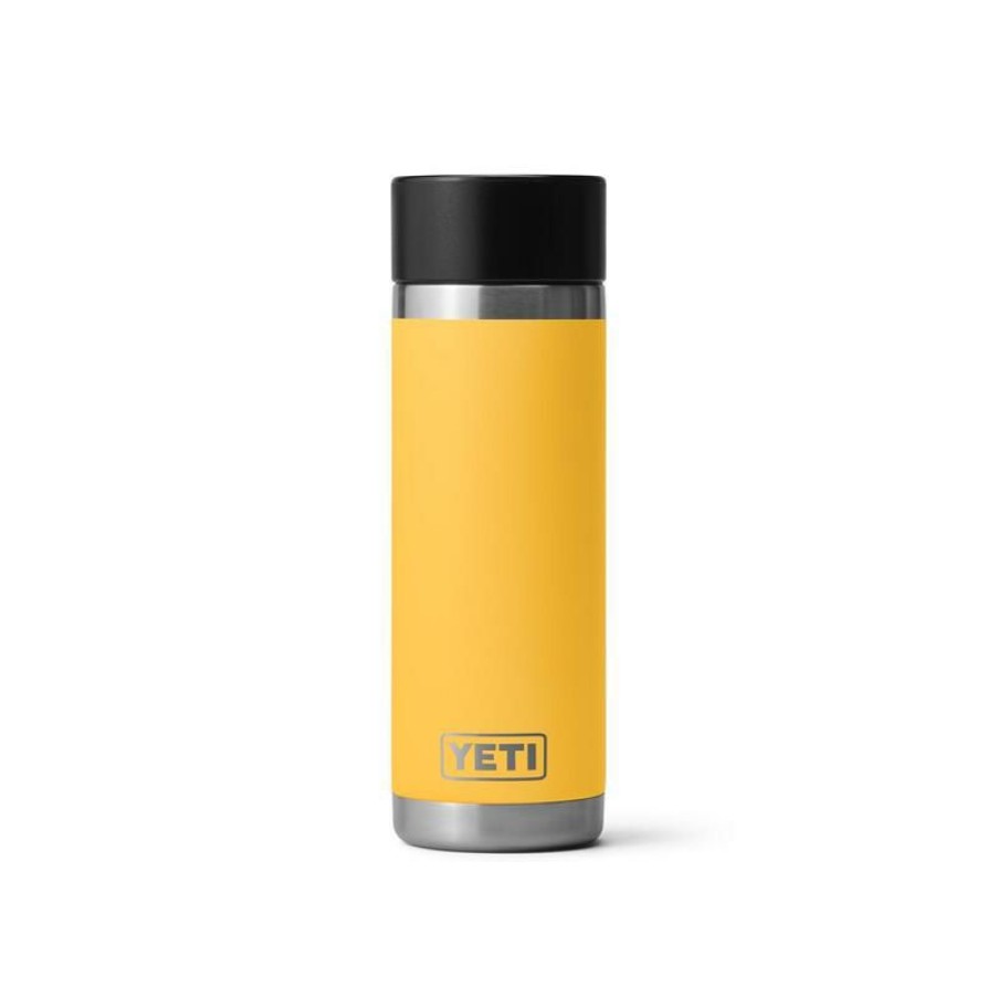 Home And Decor * | Top 10 Yeti Rambler 18 Oz Alpine Yellow Bpa Free Bottle With Hotshot Cap