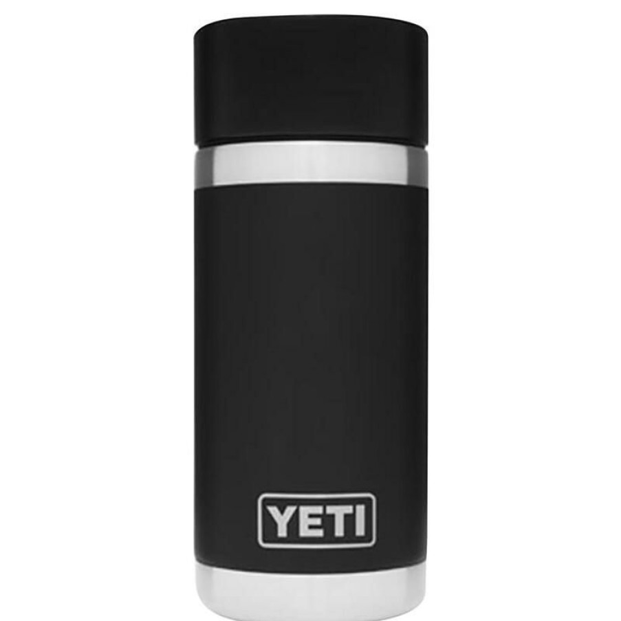 Home And Decor * | Cheap Yeti Rambler 12 Oz Black Bpa Free Bottle With Hotshot Cap