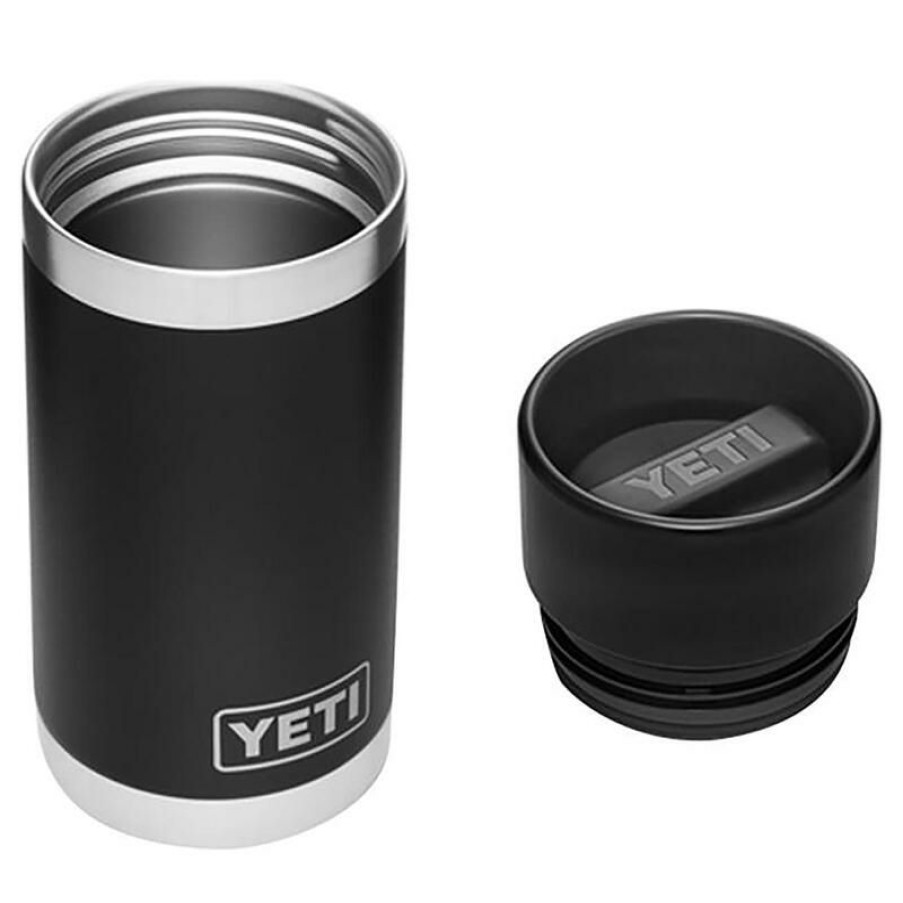 Home And Decor * | Cheap Yeti Rambler 12 Oz Black Bpa Free Bottle With Hotshot Cap