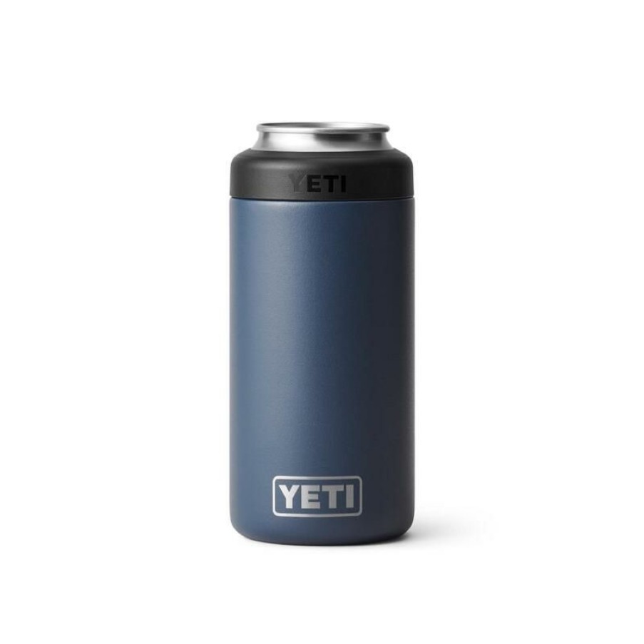 Home And Decor * | Flash Sale Yeti Rambler 16 Oz Colster Navy Bpa Free Tall Can Insulator