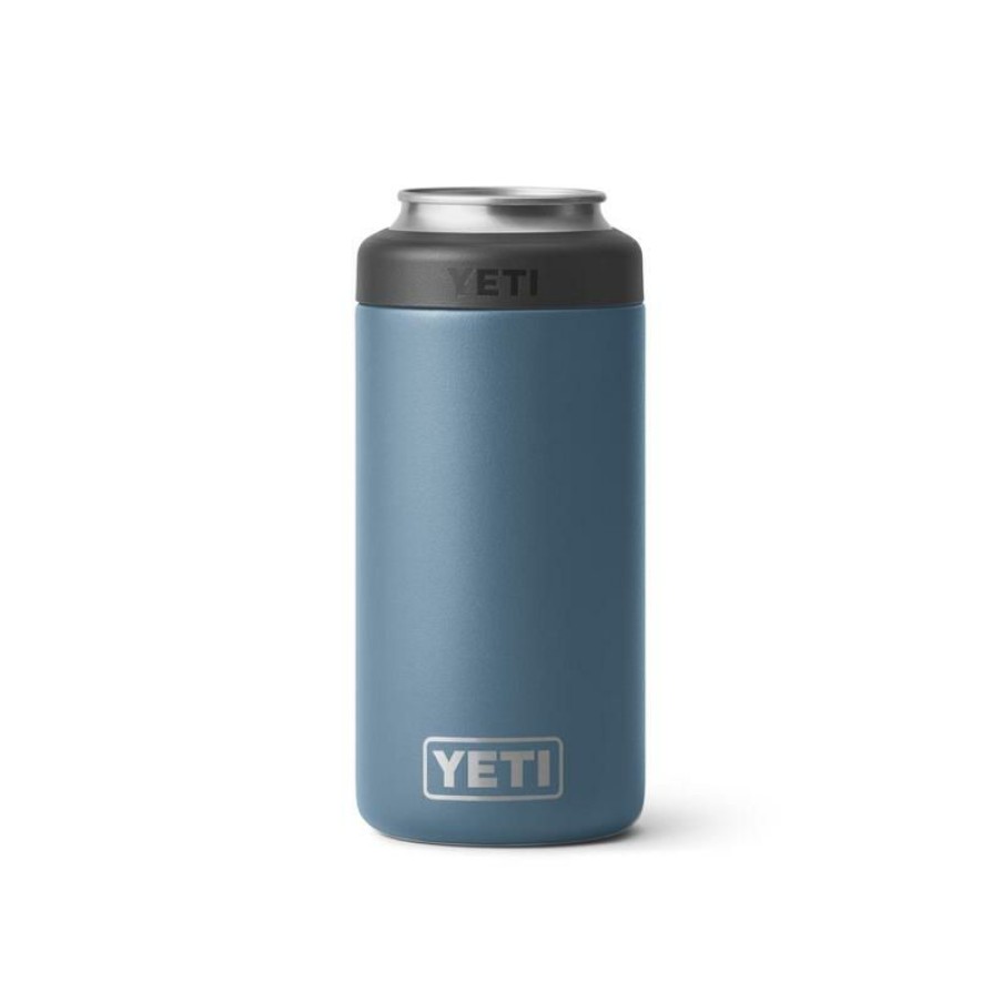 Home And Decor * | Discount Yeti Rambler Colster 16 Oz Nordic Blue Bpa Free Tall Can Insulator