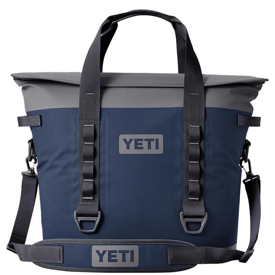 Outdoor Living * | Flash Sale Yeti Hopper M30 Navy 36 Lb Cooler Bag