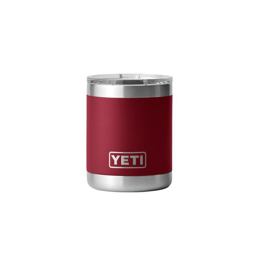 Home And Decor * | Cheap Yeti Rambler 10 Oz Lowball Harvest Red Bpa Free Tumbler With Magslider Lid