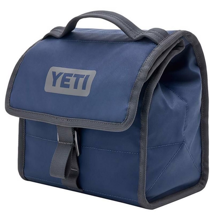 Outdoor Living * | Flash Sale Yeti Daytrip Navy 6 Qt Lunch Bag Cooler