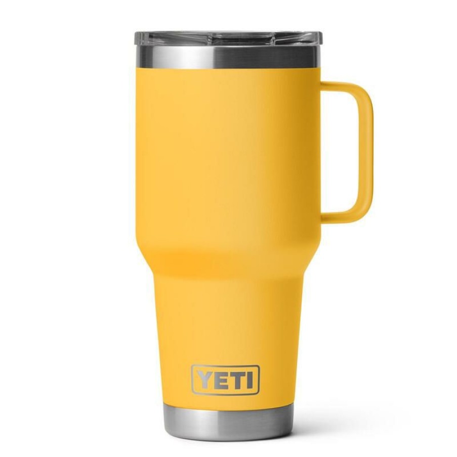 Home And Decor * | Promo Yeti Rambler 30 Oz Alpine Yellow Bpa Free Travel Mug