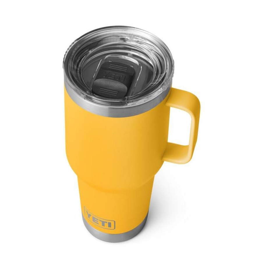 Home And Decor * | Promo Yeti Rambler 30 Oz Alpine Yellow Bpa Free Travel Mug