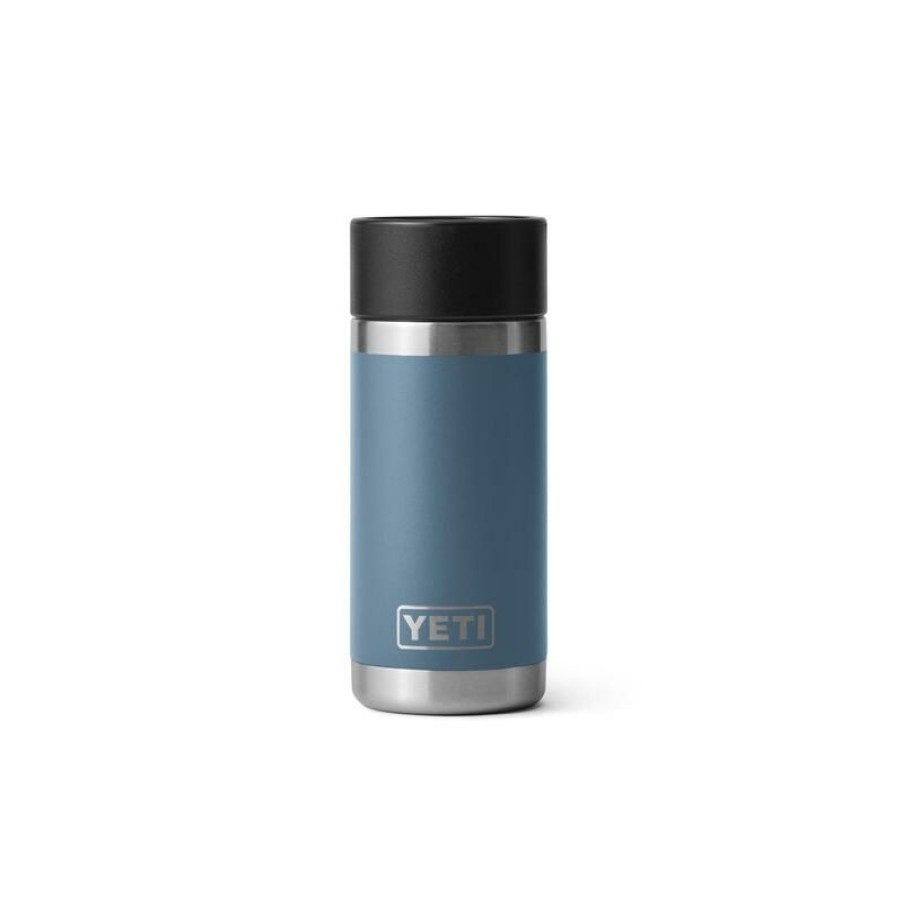 Home And Decor * | Promo Yeti Rambler 12 Oz Nordic Blue Bpa Free Bottle With Hotshot Cap