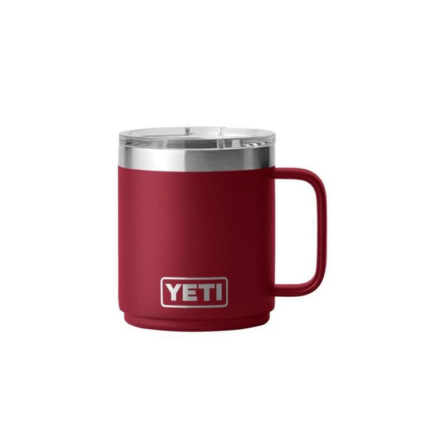 Home And Decor * | Budget Yeti Rambler 10 Oz Harvest Red Bpa Free Mug With Magslider Lid