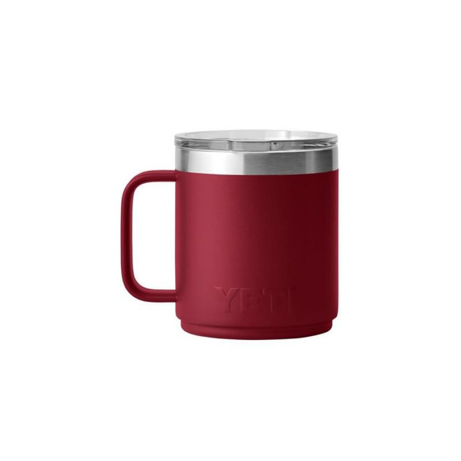 Home And Decor * | Budget Yeti Rambler 10 Oz Harvest Red Bpa Free Mug With Magslider Lid