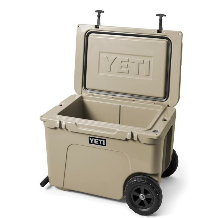 Outdoor Living * | Deals Yeti Tundra Haul 55 Desert Tan Hard Cooler