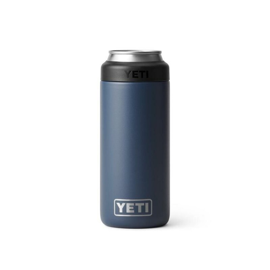 Home And Decor * | Best Reviews Of Yeti Rambler 12 Oz Colster Navy Bpa Free Slim Can Insulator