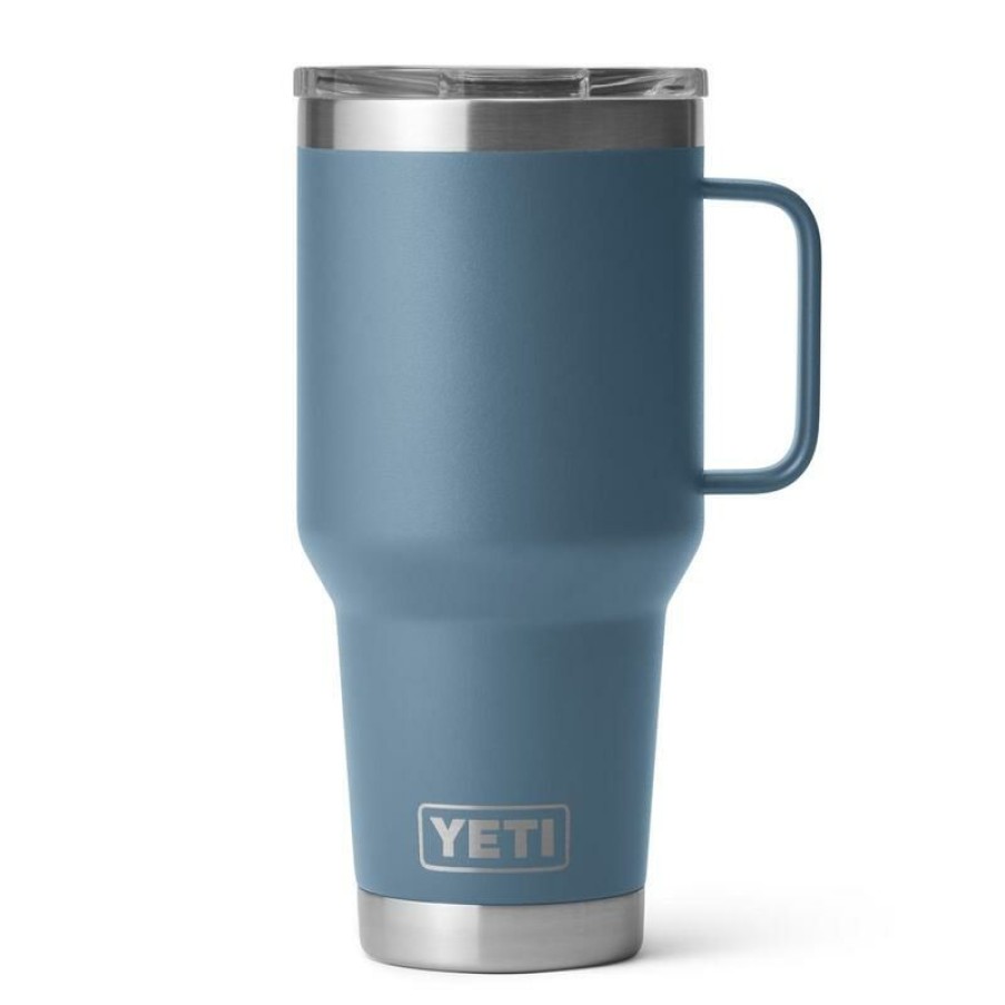 Home And Decor * | Deals Yeti Rambler 30 Oz Nordic Blue Bpa Free Travel Mug