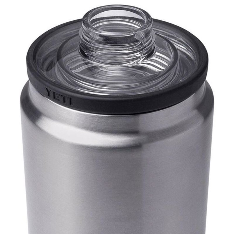 Outdoor Living * | New Yeti Rambler Black Bpa Free Bottle Chug Cap