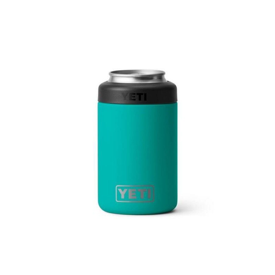 Home And Decor * | Best Pirce Yeti Rambler 12 Oz Colster Aquifer Blue Bpa Free Can Insulator