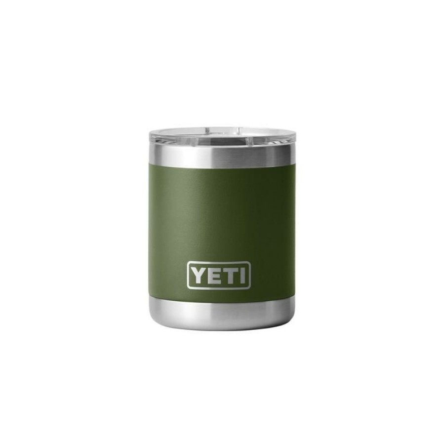 Home And Decor * | Hot Sale Yeti Rambler 10 Oz Lowball Highlands Olive Bpa Free Tumbler With Magslider Lid