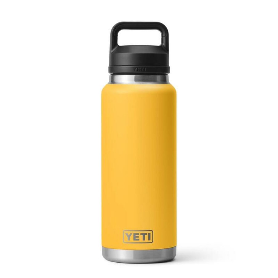 Home And Decor * | Buy Yeti Rambler 36 Oz Alpine Yellow Bpa Free Bottle With Chug Cap