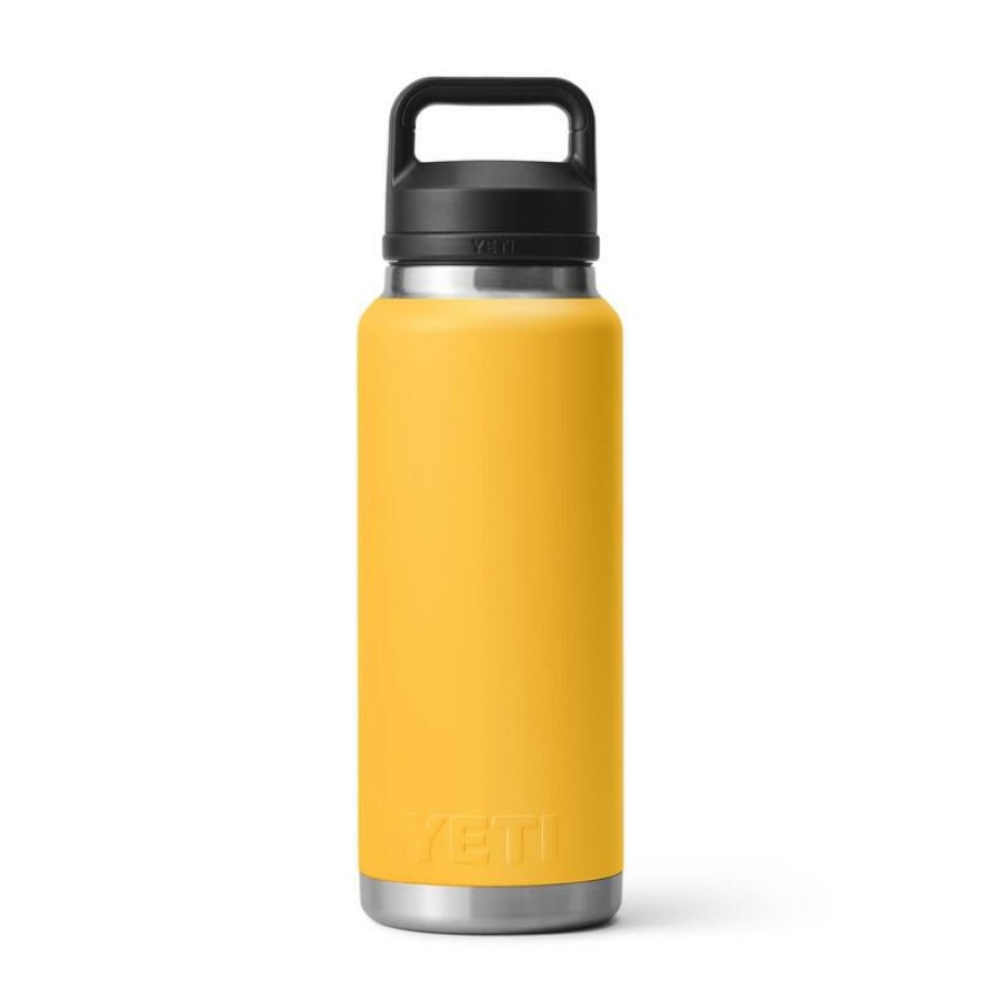 Home And Decor * | Buy Yeti Rambler 36 Oz Alpine Yellow Bpa Free Bottle With Chug Cap