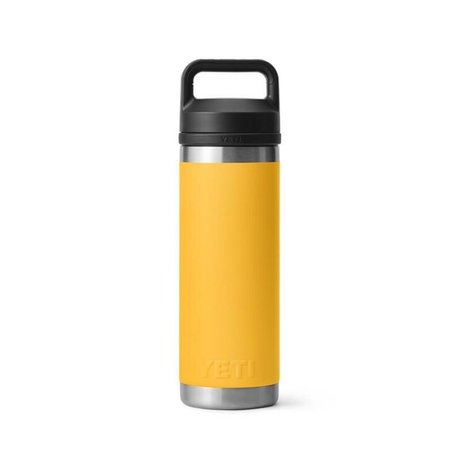 Home And Decor * | Deals Yeti Rambler 18 Oz Alpine Yellow Bpa Free Bottle With Chug Cap