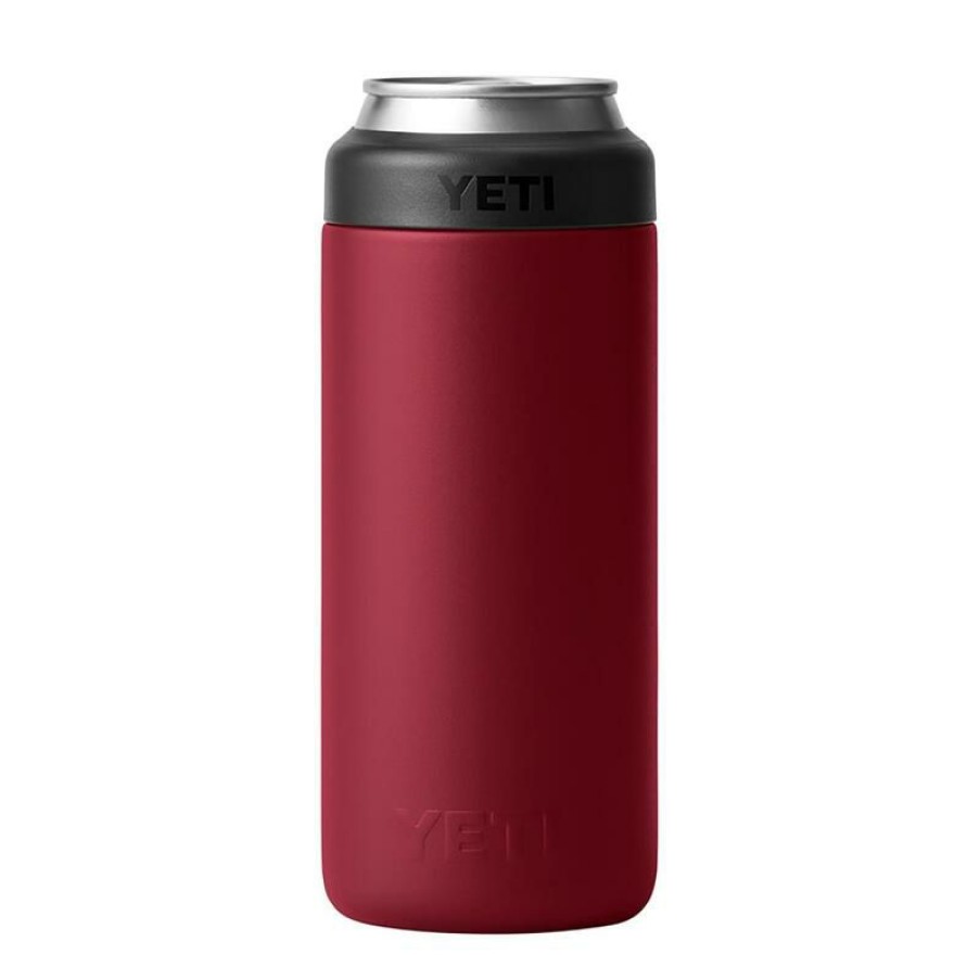 Home And Decor * | Buy Yeti Rambler 12 Oz Colster Harvest Red Bpa Free Slim Can Insulator