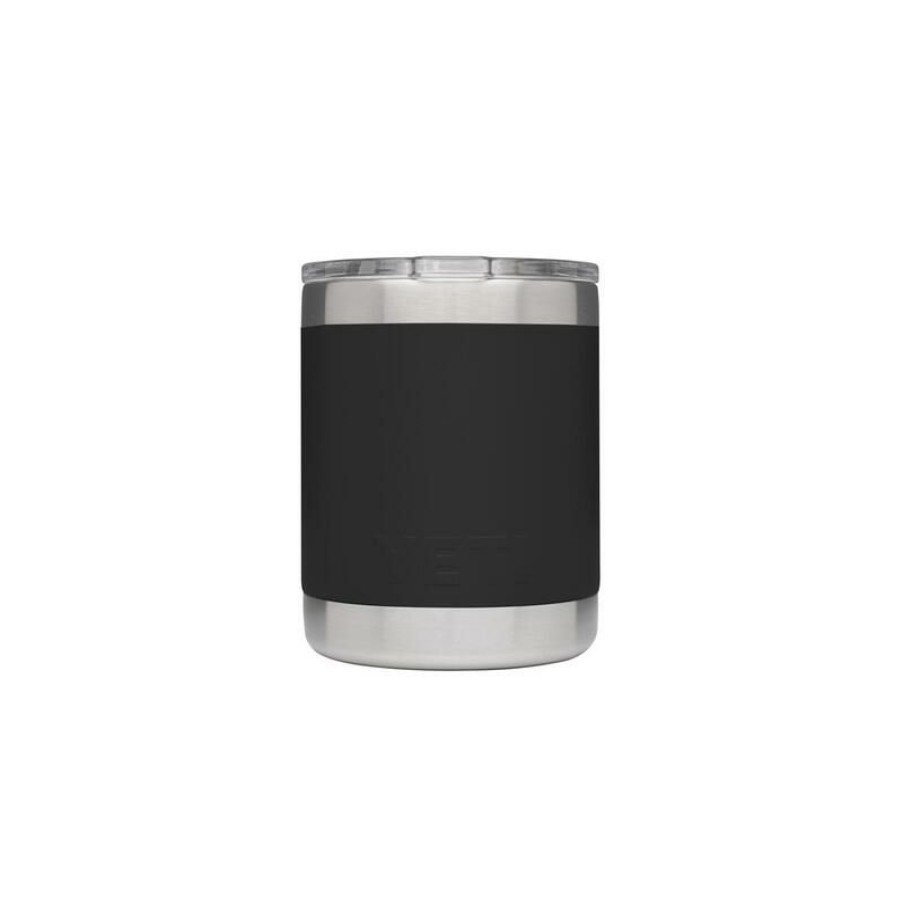 Home And Decor * | Buy Yeti Rambler 10 Oz Lowball Black Bpa Free Tumbler With Magslider Lid