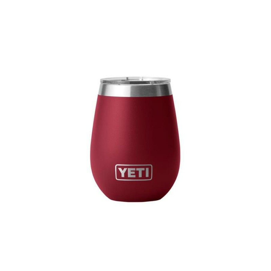 Home And Decor * | Buy Yeti Rambler 10 Oz Harvest Red Bpa Free Wine Tumbler With Magslider Lid