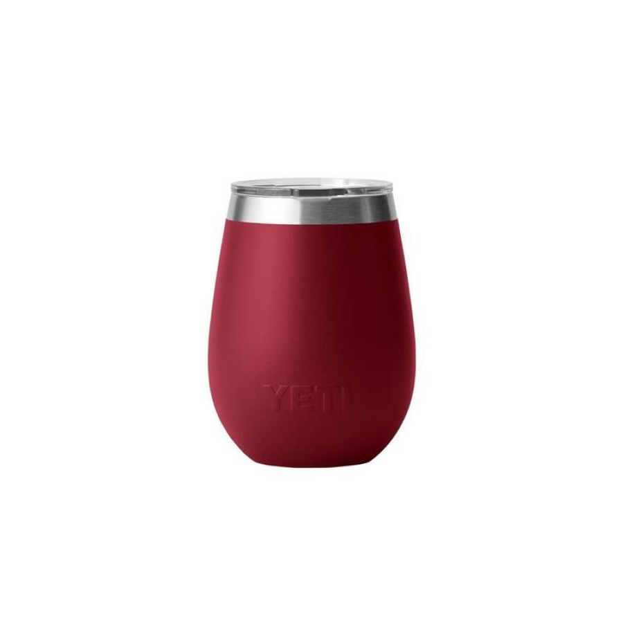 Home And Decor * | Buy Yeti Rambler 10 Oz Harvest Red Bpa Free Wine Tumbler With Magslider Lid